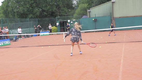 Nick Kyrgios and Genie Bouchard Inspire the Next Generation